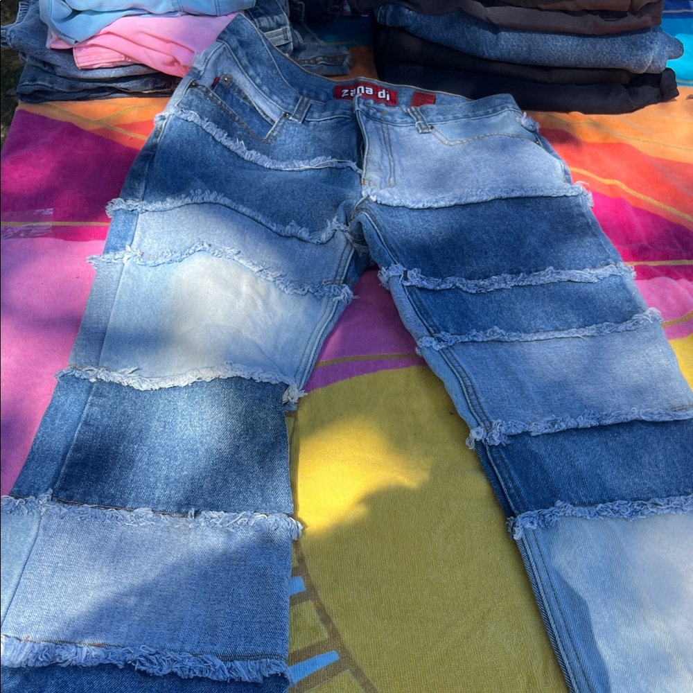 Zana Di Blue Flare Jeans
